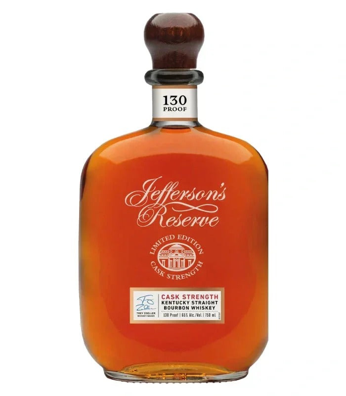Jefferson’s Reserve Cask Strength Limited Edition 130 Proof Kentucky Straight Bourbon Whiskey 750 mL