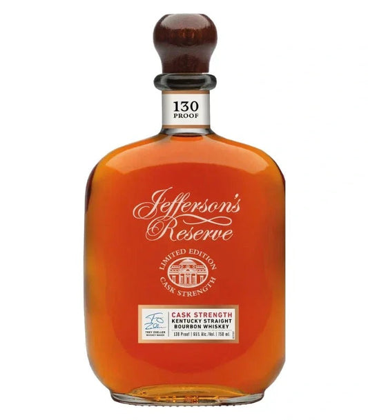 Jefferson’s Reserve Cask Strength Limited Edition 130 Proof Kentucky Straight Bourbon Whiskey 750 mL