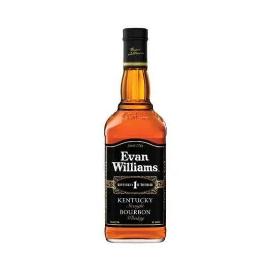 Evan Williams Black Label Kentucky Straight Bourbon Whiskey 750ml