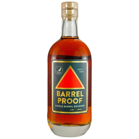 Cardinal Spirits Barrel Proof Single Barrel Bourbon Whiskey 750ml