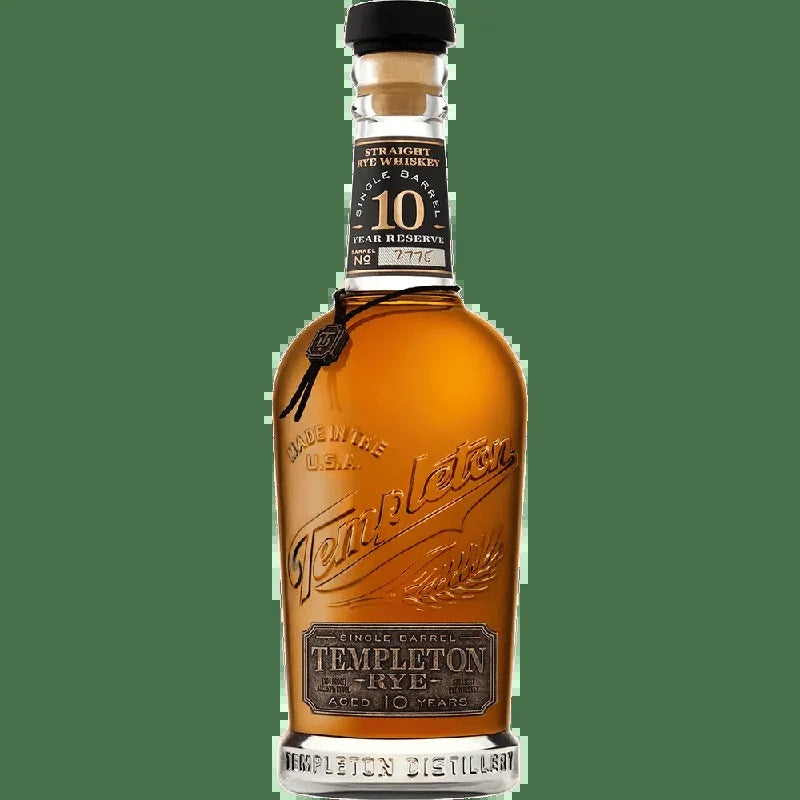 Templeton Rye Whiskey 10 Year
