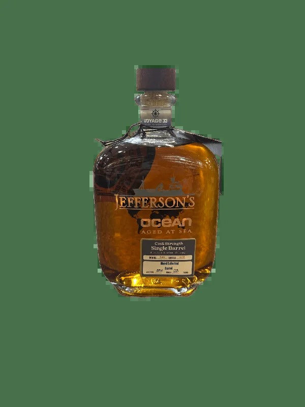 Jefferson Ocean Single Barrel Cask Strength 118 Proof