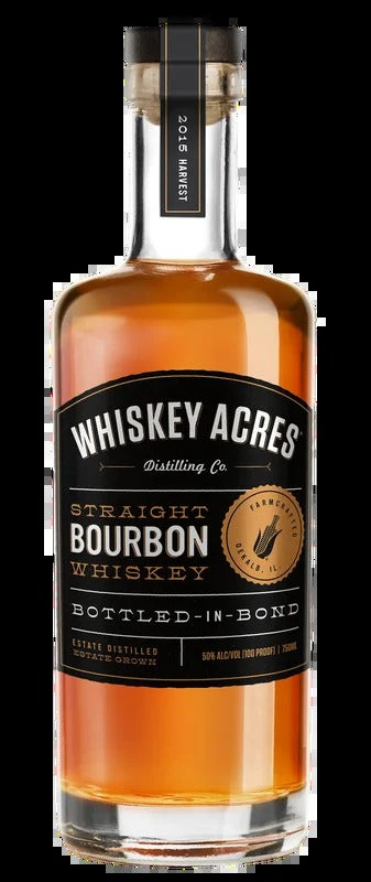 Whiskey Acres Bottled in Bond Straight Bourbon Whiskey 750ml