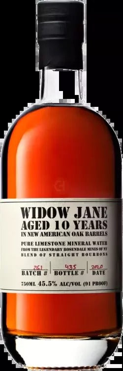 Widow Jane 10 Year Old Straight Bourbon Whiskey 750ml