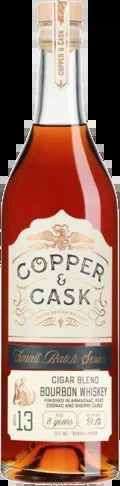Copper & Cask Small Batch Series #013, 8-Year Cigar Blend Bourbon 750ml