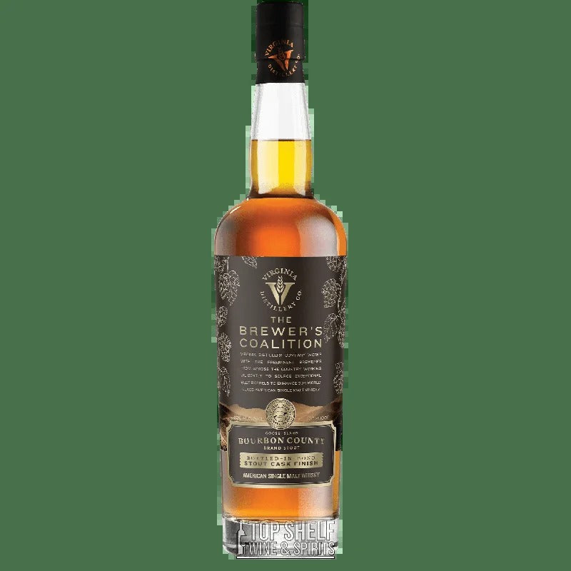 Virginia Distillery Co. Goose Island Bourbon County Stout Bottled-In-Bond Stout Cask Finish – Brewer’s Coalition