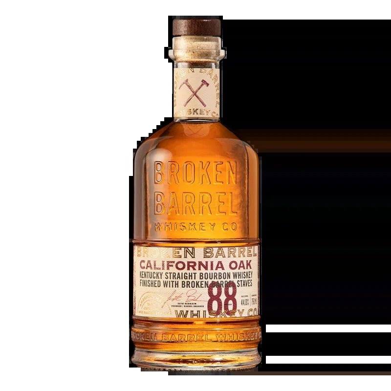 Broken Barrel California Oak Straight Bourbon Whiskey 750ml