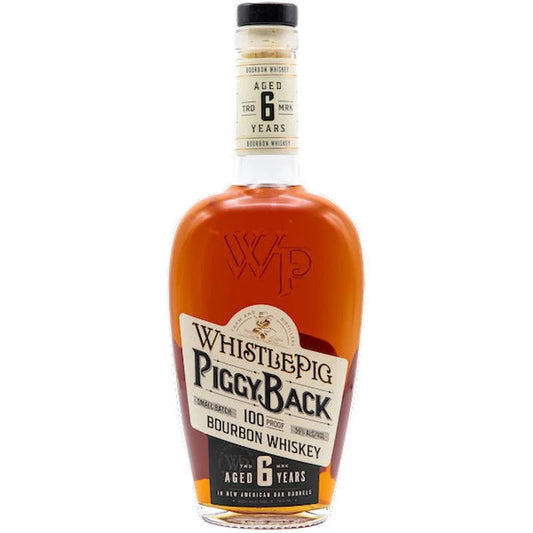 WhistlePig Piggy Back 6 Year Old Straight Bourbon Whiskey 750ml