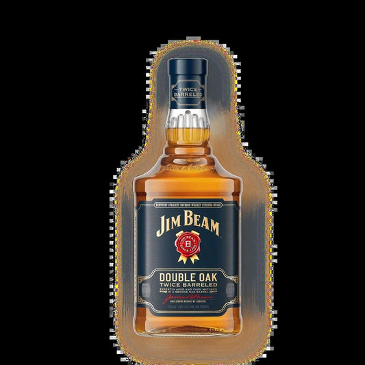 Jim Beam Double Oak Twice Barreled Straight Bourbon Whiskey 750ml