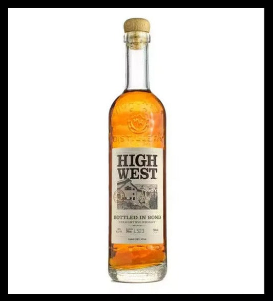 High West Distillery Bottled in Bond Straight Bourbon Whiskey 750ml