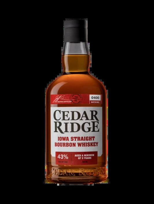 Cedar Ridge Distillery Straight Bourbon Whiskey 750ml