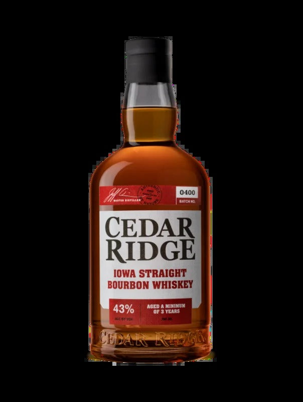 Cedar Ridge Distillery Straight Bourbon Whiskey 750ml