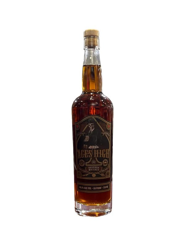 Aces High Single Barrel Bourbon Whiskey