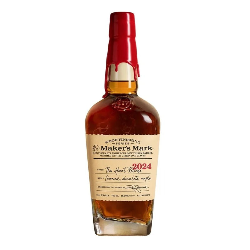 2024 Maker’s Mark The Heart Wood Finishing Series Limited Release Kentucky Straight Bourbon Whiskey 750ml