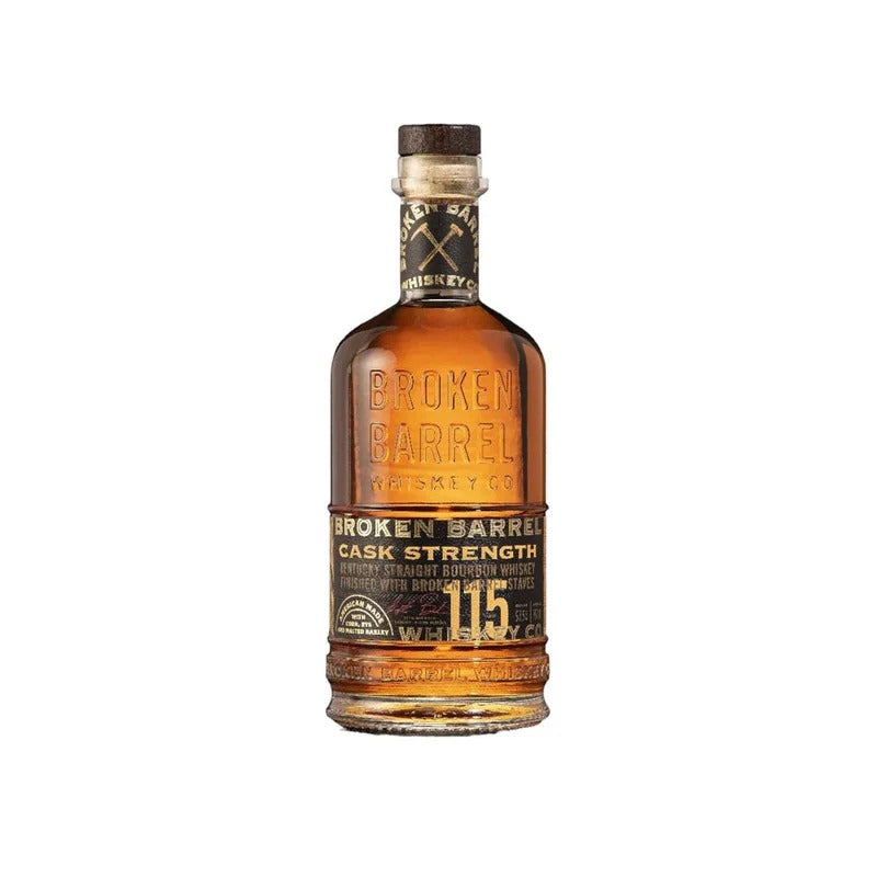 Broken Barrel Cask Strength Bourbon Whiskey 750ml