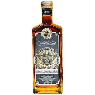 Detroit City Honey Barrel Finished Straight Bourbon Whiskey