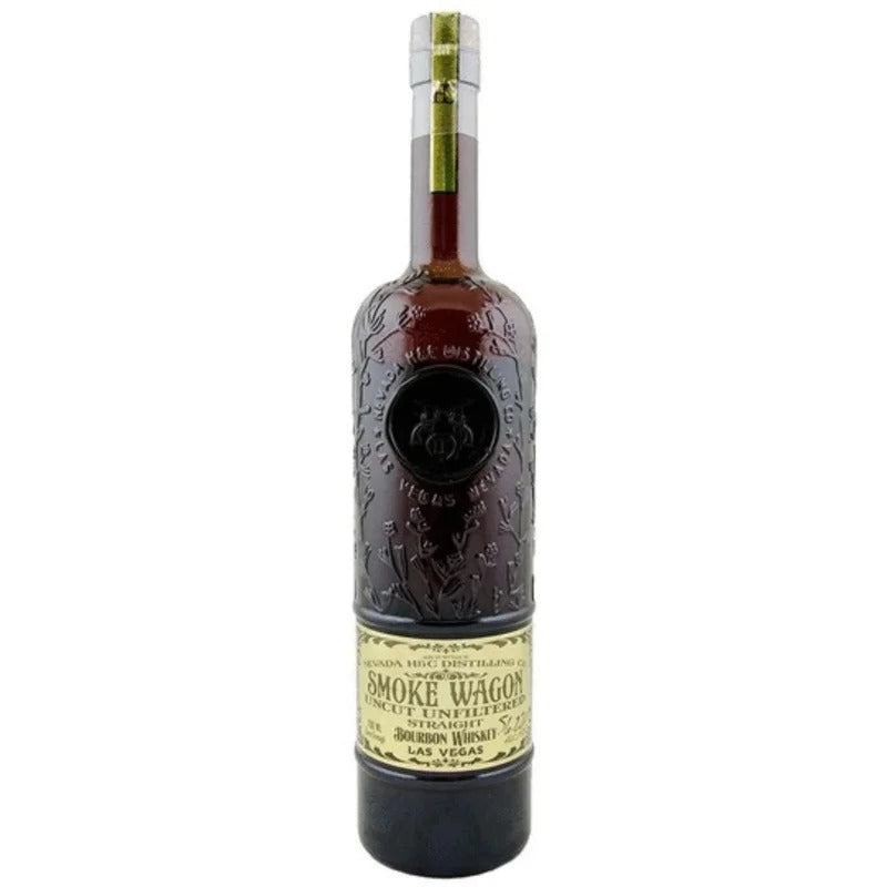 Smoke Wagon Uncut Unfiltered Straight Bourbon Whiskey 750ml