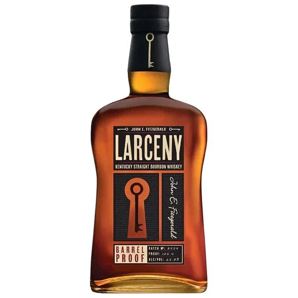 John E. Fitzgerald Larceny Barrel Proof B524 Kentucky Straight Very Small Batch Bourbon Whiskey 750ml