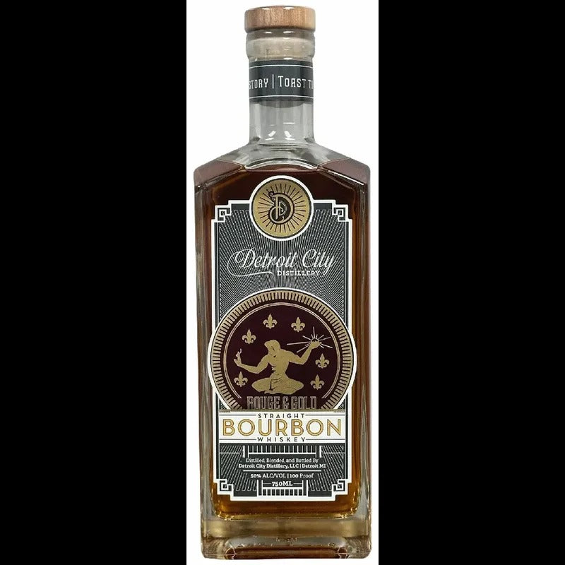 Detroit City Distillery Rouge & Gold Bourbon