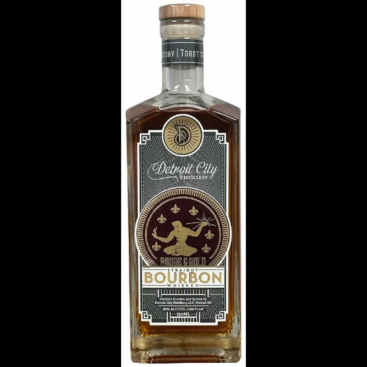 Detroit City Distillery Rouge & Gold Bourbon