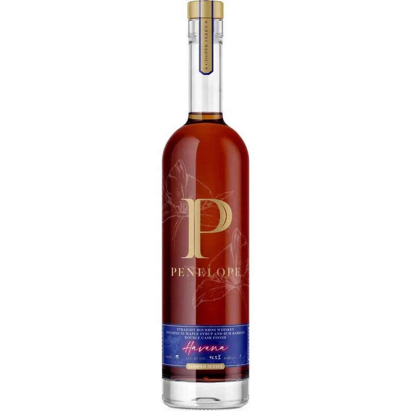 Penelope Cooper Series Havana Cuban Rum Barrels Finish Straight Bourbon Whiskey 750ml