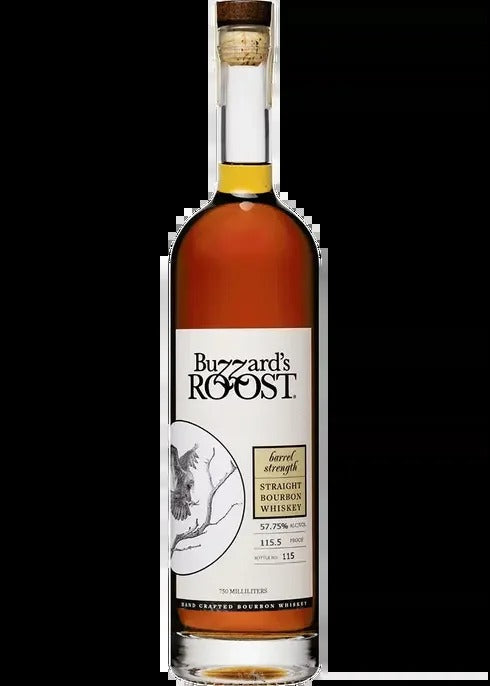 Buzzard’s Roost Barrel Strength Straight Bourbon Whiskey 750ml