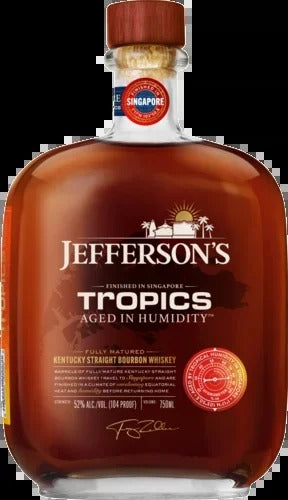 Jefferson’s Tropics Aged In Humidity Kentucky Straight Bourbon Whiskey 750ml