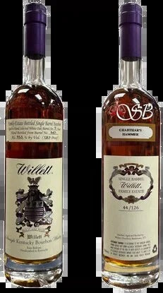 Willett Family Estate 9 Year Old #6471 Grabthar Hammer Straight Bourbon Whiskey 750ml