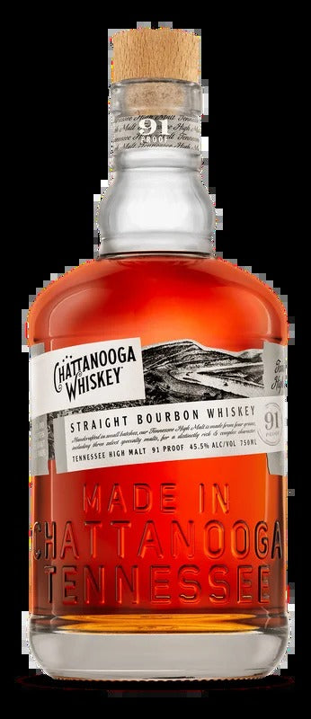Chattanooga Straight Bourbon Whiskey 750ml