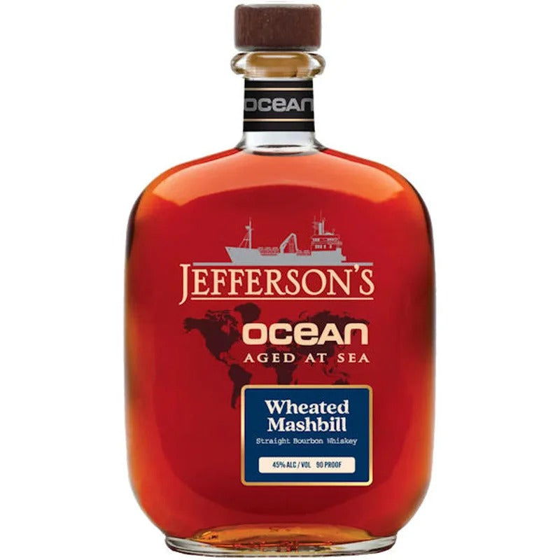 Jefferson’s Ocean Aged at Sea Wheated Mashbill Straight Bourbon Whiskey 750ml
