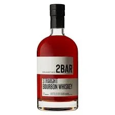 2Bar Straight Bourbon Whiskey 750ml