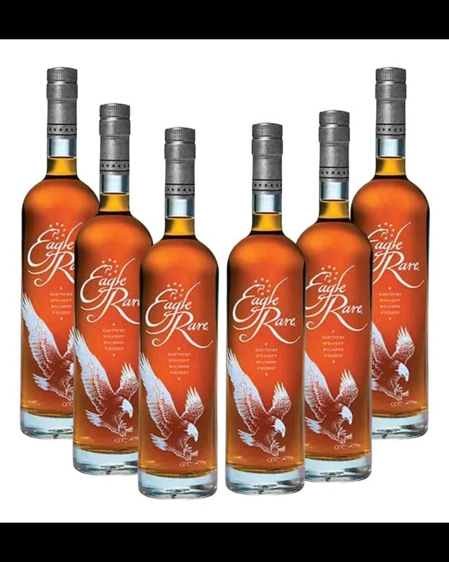 Eagle Rare 10 Year Single Barrel Kentucky Straight Bourbon Whiskey Bundle 6-Pack