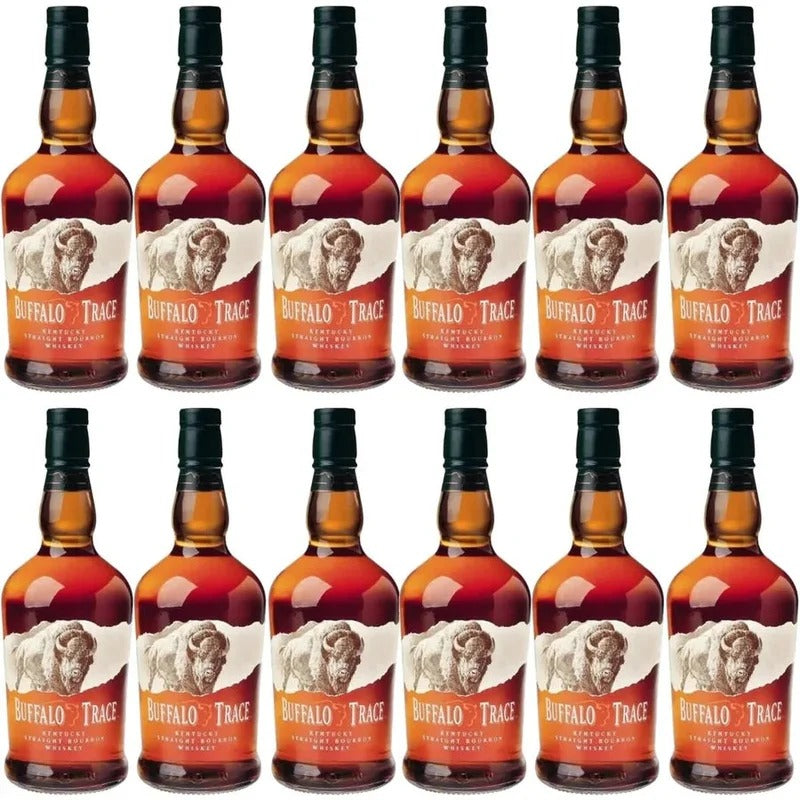 Buffalo Trace Straight Bourbon Whiskey Bundle 750ml 12-Pack