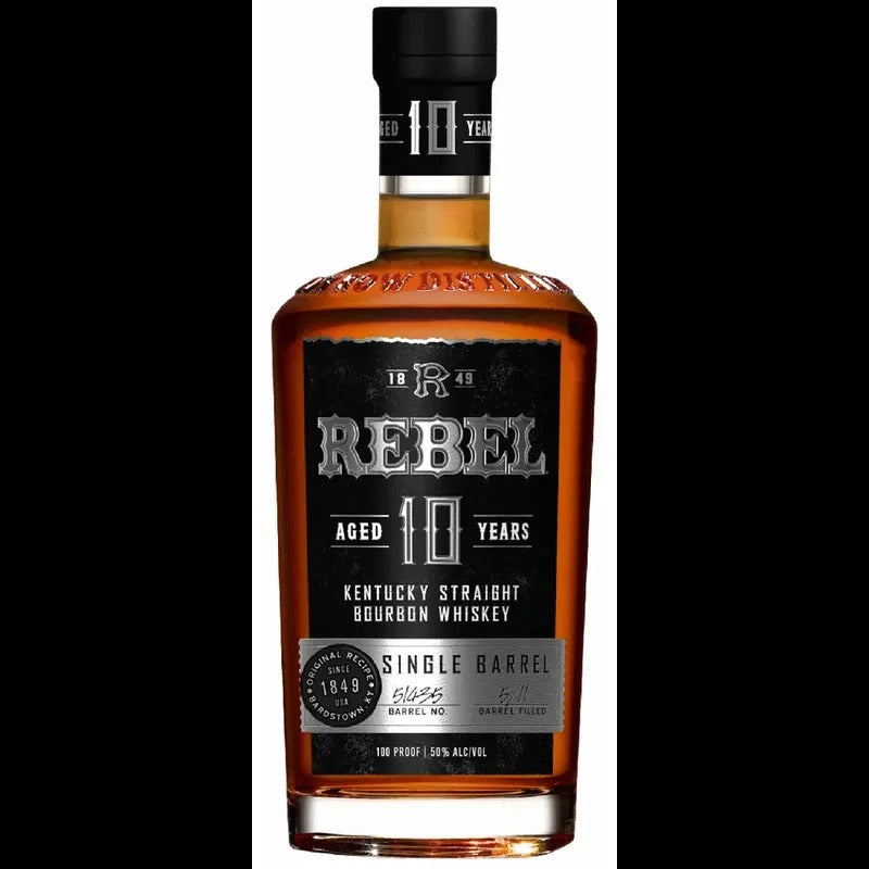 Rebel 10 Year Single Barrel Kentucky Straight Bourbon Whiskey