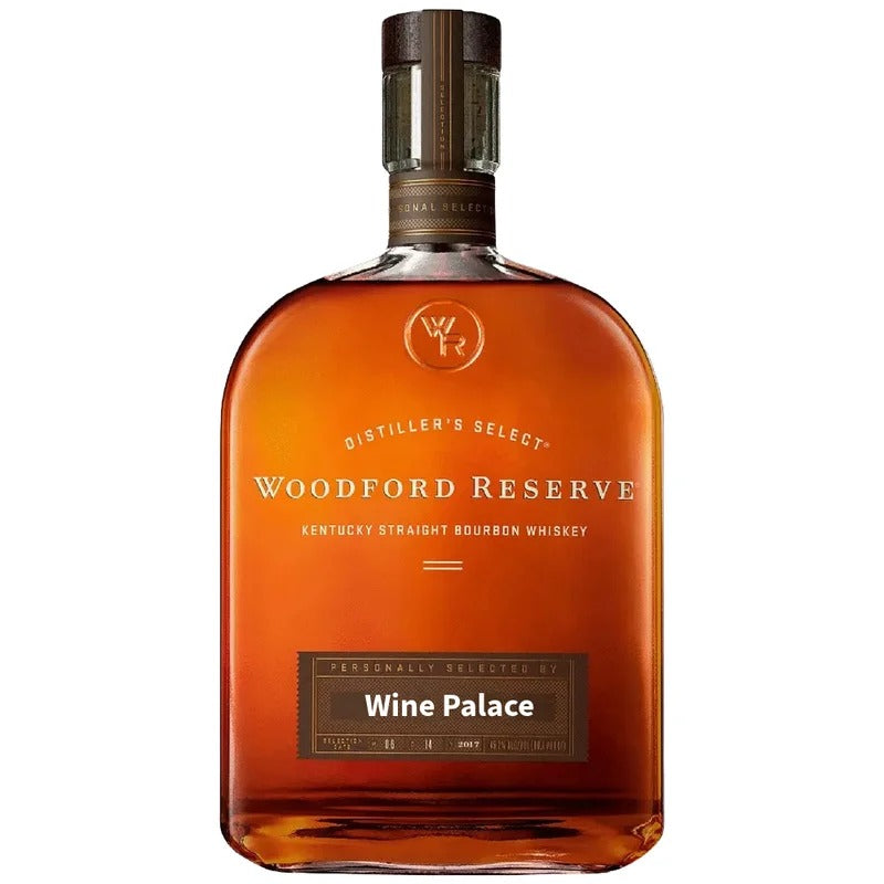 Woodford Reserve Kentucky Straight Bourbon Hand Selected for the Wine Palace