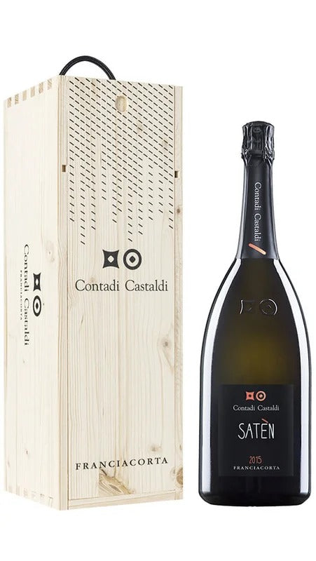 Franciacorta Satèn DOCG – Mathusalem – Cassa di Legno – Contadi Castaldi