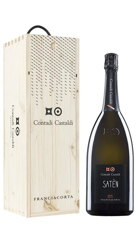 Franciacorta Satèn DOCG – Magnum – Cassa di Legno – Contadi Castaldi