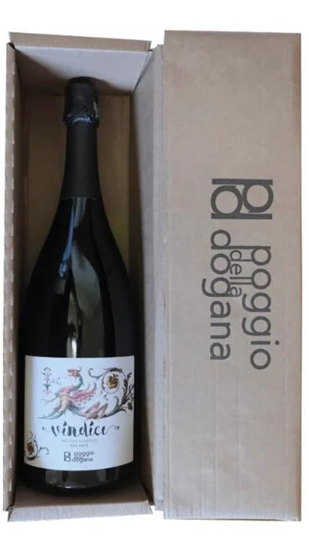 Spumante Metodo Classico v.s.q. Pas Dosè MAGNUM – Vindice – Astucciato – Poggio della Dogana