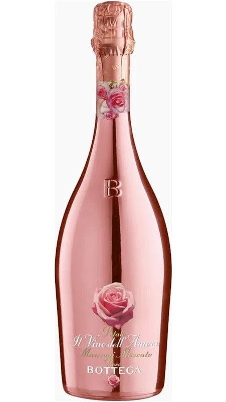 Spumante Moscato Rosè – Il Petalo Il Vino Dell’Amore – Bottega