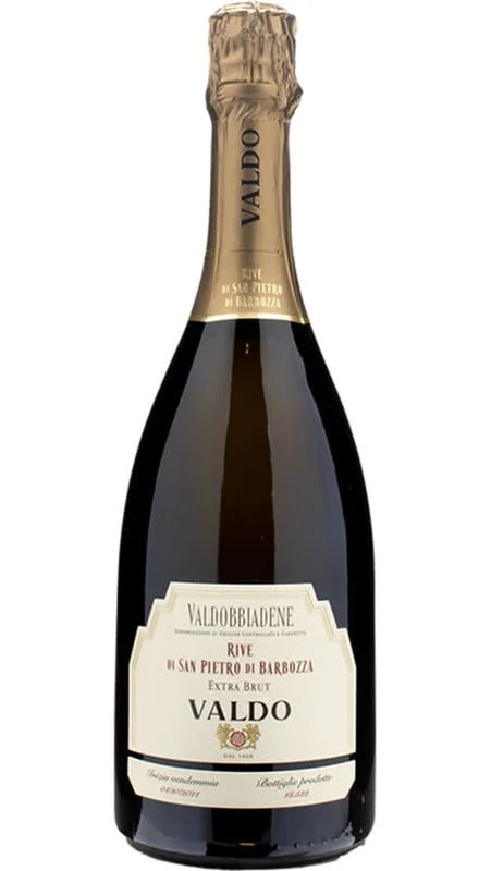 Valdobbiadene Prosecco Superiore DOC Millesimato Brut – Rive San Pietro di Barbozza – Valdo
