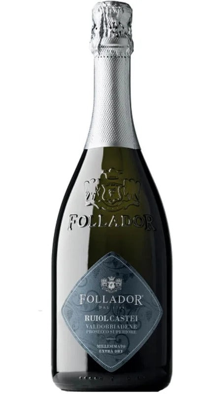 Valdobbiadene Prosecco Superiore Millesimato DOCG Extra Dry – RUIOL CASTEI – MAGNUM – Follador