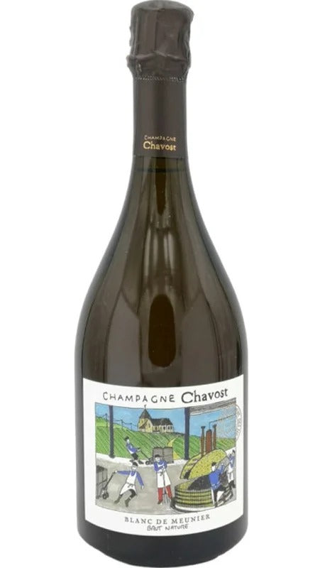 Champagne Blanc De Meunier Blanc de Noir Extra Brut – Chavost