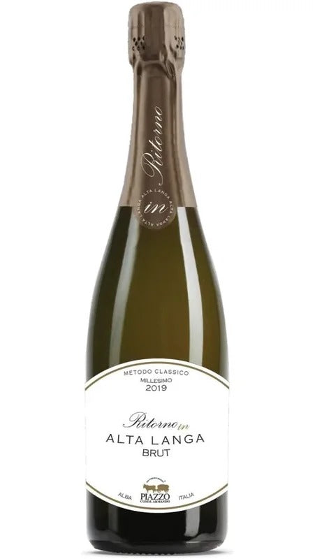 Spumante Brut DOCG Millesimato 2021 – Ritorno in Alta Langa – Magnum – Piazzo Comm. Armando