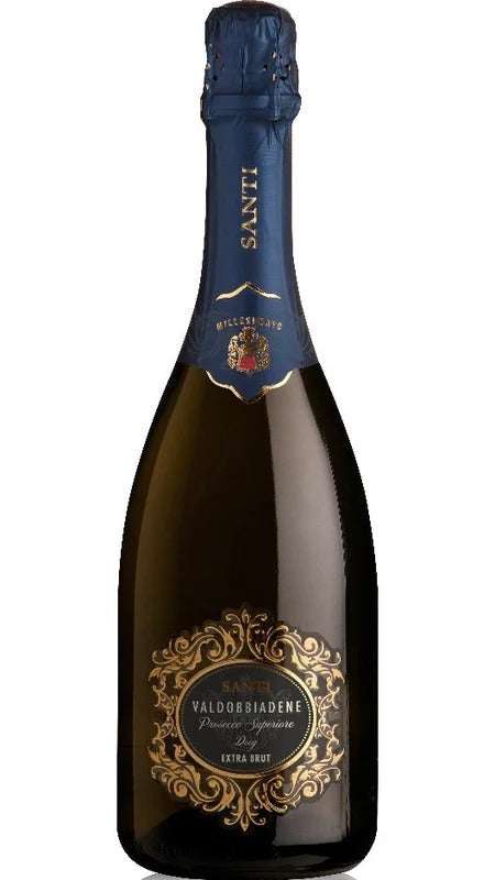 Valdobbiadene Prosecco Superiore DOCG Extra Brut Valdobbiadene – Metodo Charmat – Santi