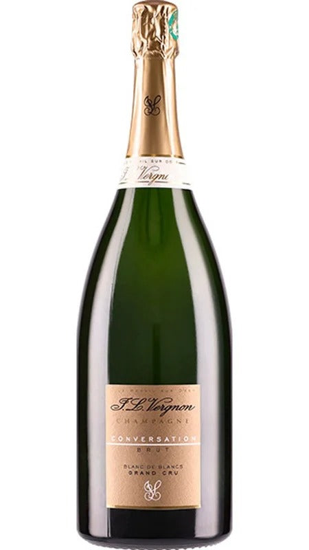 Champagne Blanc de Blancs Conversation Brut Grand Cru – Magnum – J.L. Vergnon
