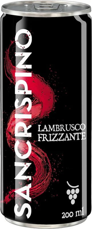 Lambrusco Frizzante – Confezione 0,20 cl x 24 lattine – San Crispino