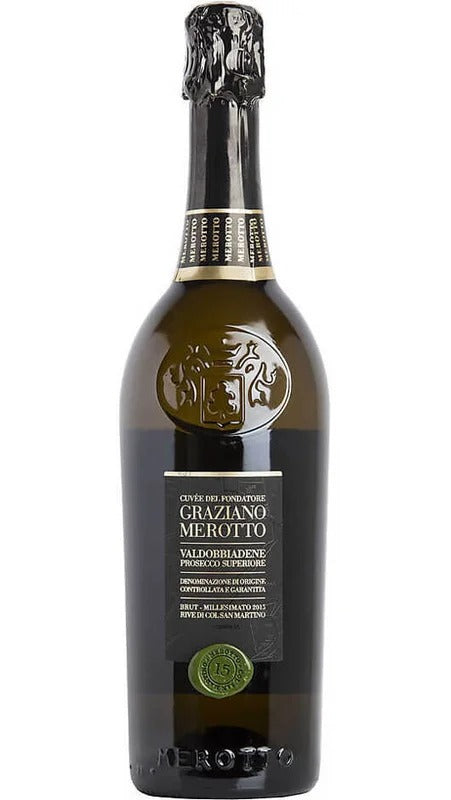 Valdobbiadene Prosecco Superiore DOCG Brut Millesimato Cuvèe del Fondatore – Merotto