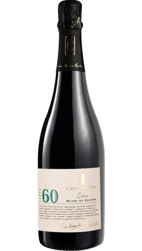 Spumante Blanc De Blancs Metodo Classico Brut – Cuvée 60 – Casa Caterina