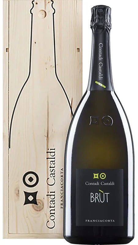 Franciacorta DOCG Brut – Mathusalem – Cassa di Legno – Contadi Castaldi