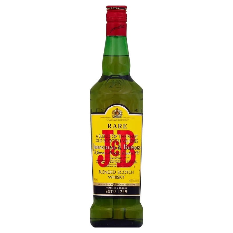 J&B Justerini & Brooks Rare Blended Scotch Whisky 750ml
